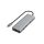 HAMA 00200142, FIC USB 3.1 TYPE-C,9IN1 DOKKOLÓ ADAPTER(4XUSB3.1, 2XHDMI, LAN, USB-C, PD)