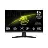 MSI Monitor GAMING MAG 244C Ívelt VA LED 23,6" FHD 1920x1080, 16:9, 3000:1 CR, 250cd/m2, 4ms, 180Hz, DP, HDMI