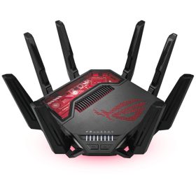 ASUS Wireless Router Tri Band BE19000 2xWAN(1x10Gbps,1x2.5Gbps) + 5xLAN(1x10Gbps,3x2.5Gbps,1x1Gbps) + 2xUSB, GT-BE19000   ASUS Wireless Router Tri Band BE19000 2xWAN(1x10Gbps,1x2.5Gbps) + 5xLAN(1x10Gbps,3x2.5Gbps,1x1Gbps) + 2xUSB, GT-BE19000