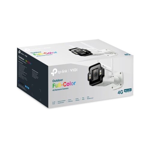 TP-LINK IP & Wi-Fi-s Kamera kültéri éjjellátó 4 megapixel, 4mm Objektív 3G/4G SIM slot, INSIGHT S345-4G(4MM)