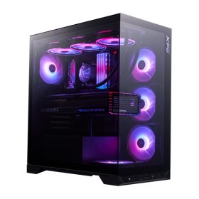 ADATA XPG Ház Midi ATX Invader X BTF, 5x120mm RGB ventilátor, Tápegység nélkül, üvegfalú, fekete   ADATA XPG Ház Midi ATX Invader X BTF, 5x120mm RGB ventilátor, Tápegység nélkül, üvegfalú, fekete