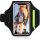 BLACKBIRD Vízálló Sport karpánt telefontokkal, 4-4,8", Fekete
