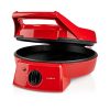 Nedis FCPM100FRD pizza és grillsütő egyben, 30 cm, Állítható hőmérséklet-szabályozás, 1800 W