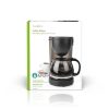 Nedis KACM150EBK kávéfőző, filteres kávé, 1.25 l, 10 csésze, melegen tartás funkció, fekete