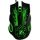 IMICE Vezetékes egér optikai, gaming X9, 3200dpi, USB, Fekete