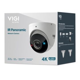   TP-LINK IP Kamera kültéri színes éjjellátó 8 Megapixel, 180 Fokos Panoráma nézet IR, INSIGHT S485PI