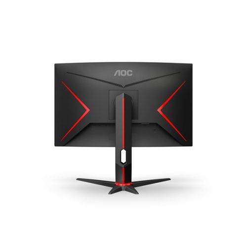 AOC Ívelt Gaming 280Hz monitor 27" C27G2Z3/BK, 1920x1080, 16:9, 300cd/m2, 0,5ms, HDMIx2/DisplayPort, állítható magasság