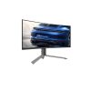 AOC Ívelt Gaming OLED 240Hz monitor 34" PD34, 3440x1440 21:9, 1000cd/m2, 0,03ms, HDMIx2/DisplayPort/USBx3