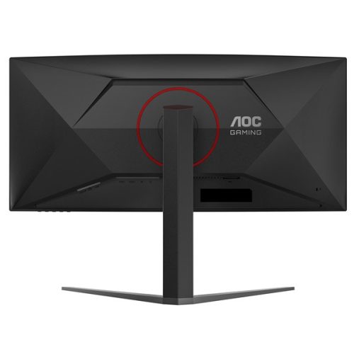 AOC Ívelt Gaming 240Hz monitor 34" CU34G4Z, 3440x1440, 21:9, 450cd/m2, 0,5ms, HDMIx2/DisplayPort/USBx2
