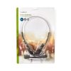 Nedis HPWD1101BK vezetékes fejhallgató, füldbe helyezhető, 3,5 mm, 1,2 m