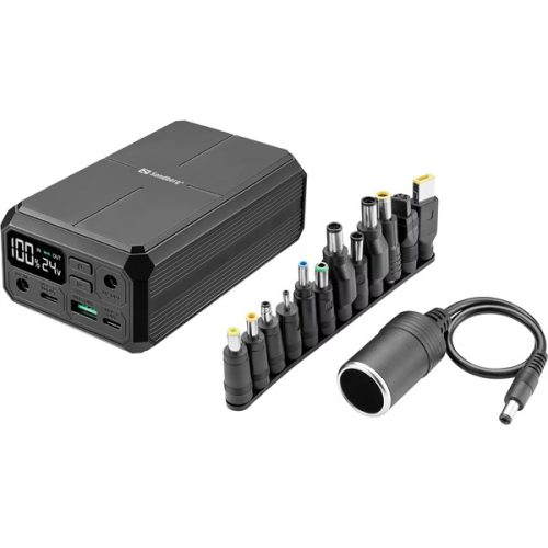 SANDBERG Hordozható akkumulátor, Laptop Powerbank 27000 PD100W