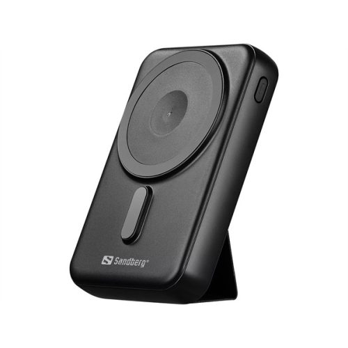 SANDBERG Hordozható akkumulátor, Mag Wireless Powerbank 10000