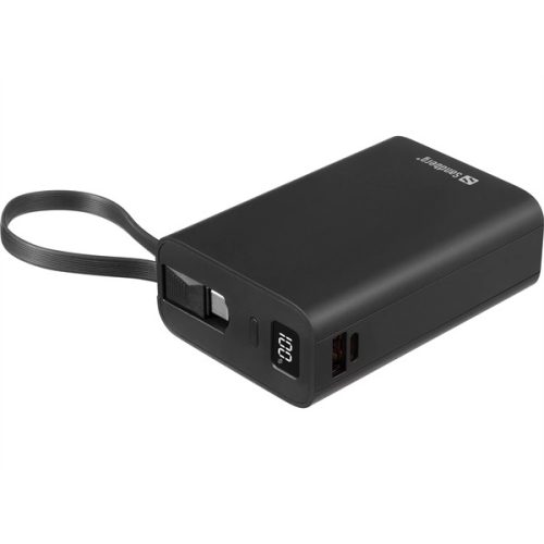 SANDBERG Hordozható akkumulátor, Connect 20000 PD20W powerbank