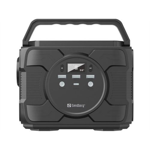 SANDBERG Hordozható akkumulátor, Power Station 200 AC