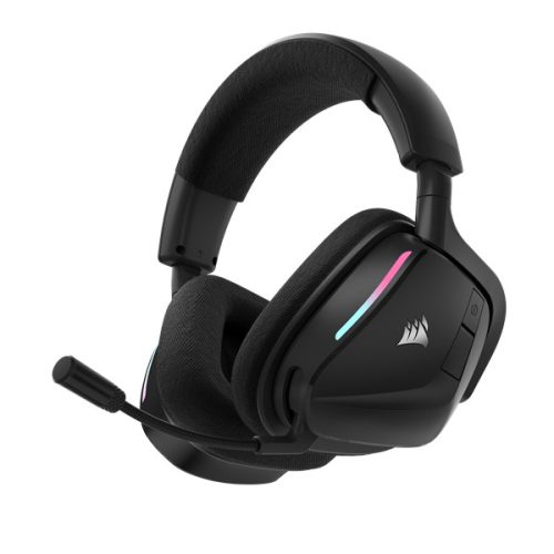 CORSAIR Vezeték Nélküli Headset, VOID v2 Wireless Gaming Headset, Dolby Atmos, carbon