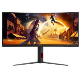 AOC Ívelt Gaming 180Hz Fast VA monitor 34" CU34G4, 3440x1440, 21:9, 300 cd/m2, 0.5 ms, HDMIx2/DisplayPort   AOC Ívelt Gaming 180Hz Fast VA monitor 34" CU34G4, 3440x1440, 21:9, 300 cd/m2, 0.5 ms, HDMIx2/DisplayPort