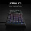 CORSAIR Vezetékes Billentyűzet Gaming, K55 CORE RGB, Médiavezérlő gombok, Cseppálló, US, fekete