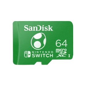 SANDISK 220029, MSDXC KÁRTYA "Nintendo-licensed Yoshi Edition" 64GB,,100/90 MB/s   SANDISK 220029, MSDXC KÁRTYA "Nintendo-licensed Yoshi Edition" 64GB,,100/90 MB/s
