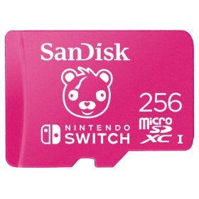 SANDISK 215473, microSDXC KARTYA NINTEn SWITCH - 256GB, 100/90 MB/s Fortnite EDT.   SANDISK 215473, microSDXC KARTYA NINTEn SWITCH - 256GB, 100/90 MB/s Fortnite EDT.