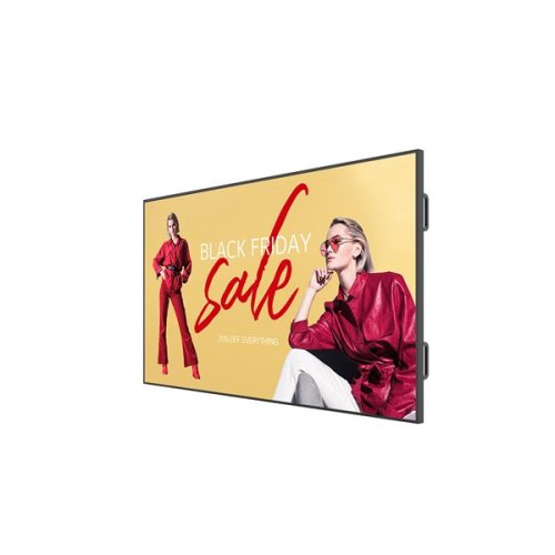 LG 16/7 Signage kijelző 110" 110UM5K, 3840x2160, 500cd/m2, 3xHDMI/DP/RS232C/LAN/WiFi/USB/IR,hangszóró