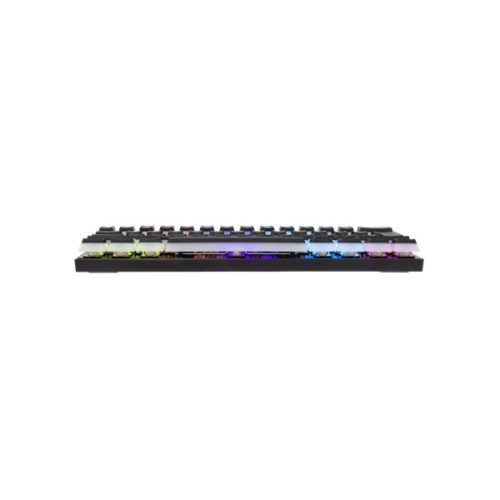 WHITE SHARK GK-2202-2B/R-US ASHIKO-2/B/R-US fekete mech. bill. angol, 61 piros kapcs