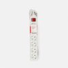 Nedis ESOC630F2WT 6 aljzatos kapcsolós (6-os) elosztó, 3 m, 3680 W, 16 A