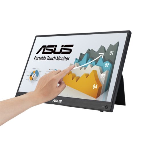 ASUS MB16AHT ZenScreen hordozható monitor 15.6" IPS 1920x1080, USB Type-C, Mini HDMI, Touch