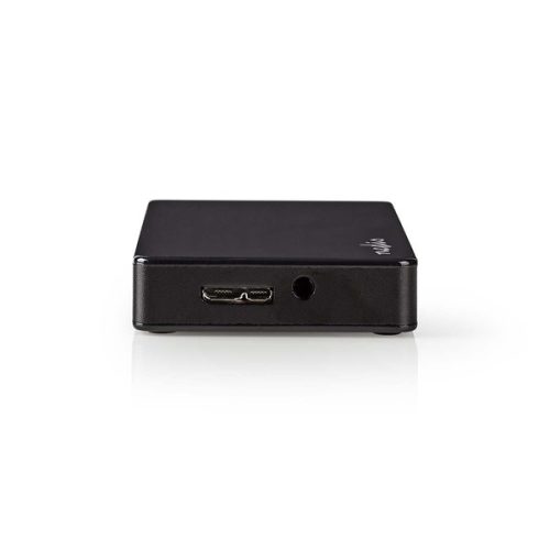 Nedis UHUBU3420BK aktív 4 portos USB HUB, USB 3.2 Gen 1, 5V táp