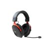 White Shark FOX-B, GH-2445B, gamer fejhallgató, mikrofonnal, fekete