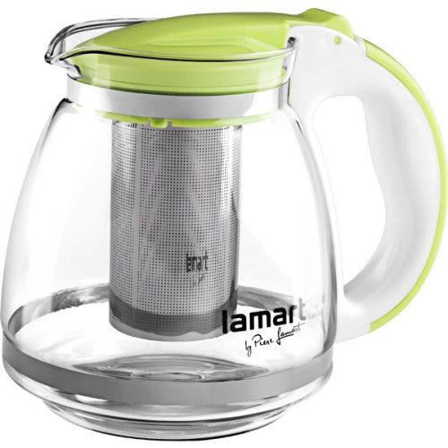 LAMART LT7028 TEÁSKANNA ZÖLD 1,5L VERRE