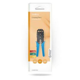   Nedis CCGB89510BU UTP (szerelő) krimpelő fogó RJ45, RJ11, RJ10