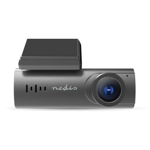 Nedis DCAM1024BK fedélzeti menetrögzítő kamera (dash cam), 1080p@30fps, 2 MPixel, Wi-Fi, LCD, Night view