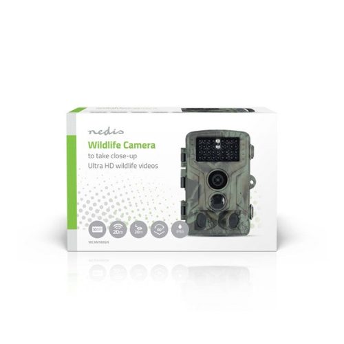 Nedis WCAM180GN vadkamera, 4K - 10fps | 50 MPixel | 5 MPixeles CMOS | IP65, látószög: 60°, mozgásérzékelő