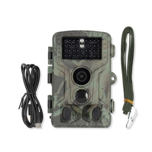 Nedis WCAM180GN vadkamera, 4K - 10fps | 50 MPixel | 5 MPixeles CMOS | IP65, látószög: 60°, mozgásérzékelő