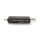 Nedis CRDRU2110BK USB2.0 - USBC kártyaolvasó microSD (TF) / microSDHC (TF) / microSDXC (TF) / SD / SDHC / SDXC