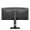 AOC ívelt monitor 34" CU34P3CV, 3440x1440, 21:9, 300cd/m2, 1ms, HDMIx2/DisplayPort/USBx4/USB-C/RJ45