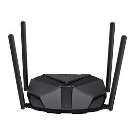   MERCUSYS Wireless Router Dual Band AX3000 1xWAN(2500Mbps) + 3xLAN(1000Mbps), MR85X