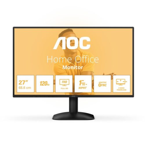 AOC IPS monitor 27" 27B31H, 1920x1080, 16:9, 300 cd/m2, 1ms, VGA/HDMI