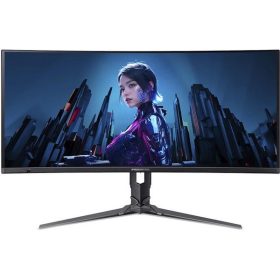 ACER OLED Monitor X34X5bmiiphuzx 34", Curved 1800R QHD 21:9 , 0,01ms, 240hz, 1000nits, 2xHDMI, DP, Type-C, MM, fekete   ACER OLED Monitor X34X5bmiiphuzx 34", Curved 1800R QHD 21:9 , 0,01ms, 240hz, 1000nits, 2xHDMI, DP, Type-C, MM, fekete