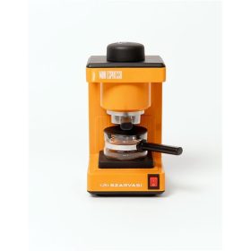   Szarvasi SZV-612/3 Mini presszókávéfőző, narancssárga,  800W,  2 / 6 személyes kivitel, üveg kiöntő edény, zárócsavar