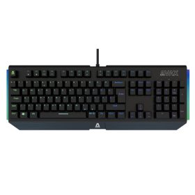   AVAX Vezetékes Billentyűzet FS01 USB, Fekete, Mechanikus, Red Switch, HUN