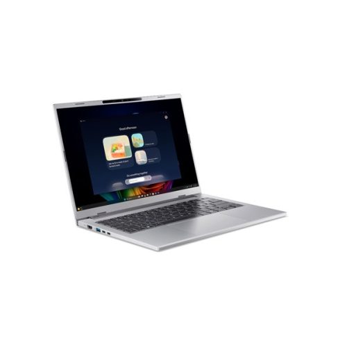 ACER Aspire A14-61M-R185, 14" WUXGA, OLED, Ryzen AI 7 350, 16GB, 1TB SSD, UMA, Win11 Home, ezüst
