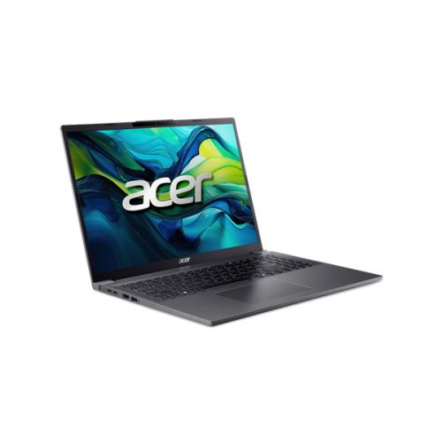 ACER Aspire A16-71M-77CC, 16" WUXGA, OLED, Intel Core Ultra 7 155H, 16GB, 1TB SSD, UMA, DOS, acélszürke
