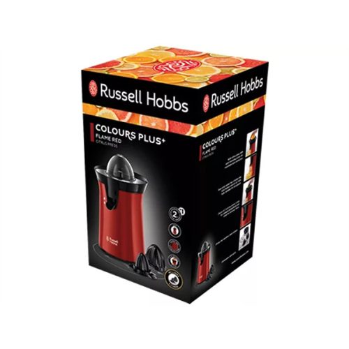 RUSSEL HOBBS Colours Plus+ 26010-56/RH Red citrusprés, kézi, kompakt, piros
