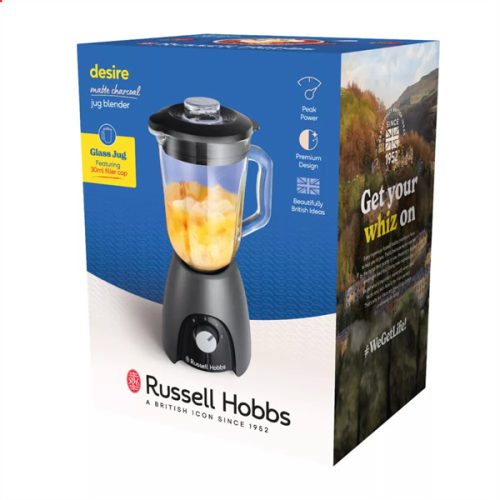 RUSSEL HOBBS DESIRE 27121-56/RH kancsós turmixgép, matt szénszürke