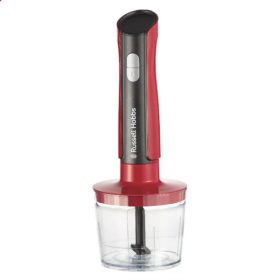   RUSSEL HOBBS DESIRE 27140-56/RH 3 in 1 kézi botmixer, piros, többfunkciós (botmixer–aprító–habverő)