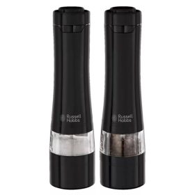   RUSSEL HOBBS 28010-56/RH só- és borsőrlő, állítható őrlés, kézi, kompakt kivitel, Fekete
