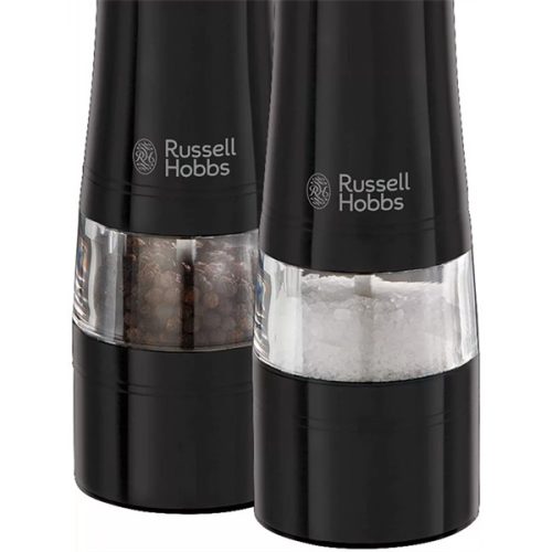 RUSSEL HOBBS 28010-56/RH só- és borsőrlő, állítható őrlés, kézi, kompakt kivitel, Fekete