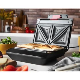   RUSSEL HOBBS Creations 26800-56/RH Easy Clean szendvicssütő, kivehető tapadásmentes lapok, kompakt tárolás