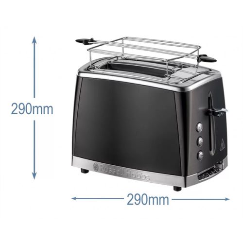 RUSSEL HOBBS MATTE BLACK 26150-56/RH kétszeletes kenyérpirító, matt fekete